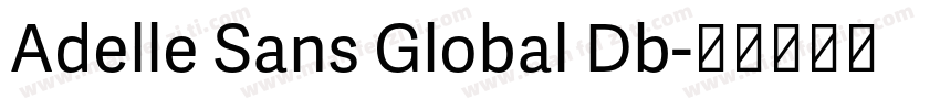 Adelle Sans Global Db字体转换